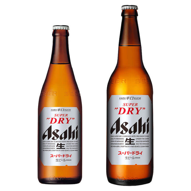 新Asahi Super Dry 玻璃瓶包裝