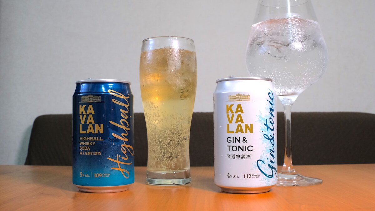 噶瑪蘭kavalan即飲調酒開箱 Highball Gin Tonic喝起來如何 一飲樂酒誌