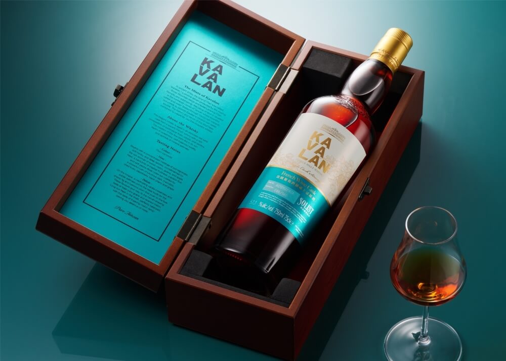 噶瑪蘭經典獨奏法國葡萄酒桶威士忌原酒木盒裝