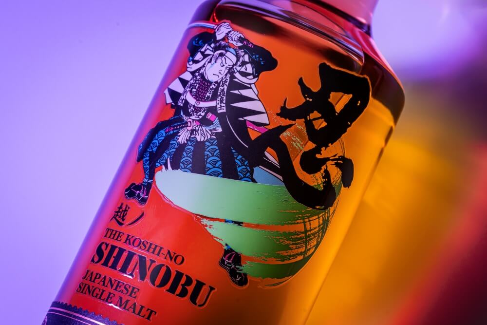 忍SHINOBU日本單一麥芽威士忌NewBorn-The-1st-_瓶身近照