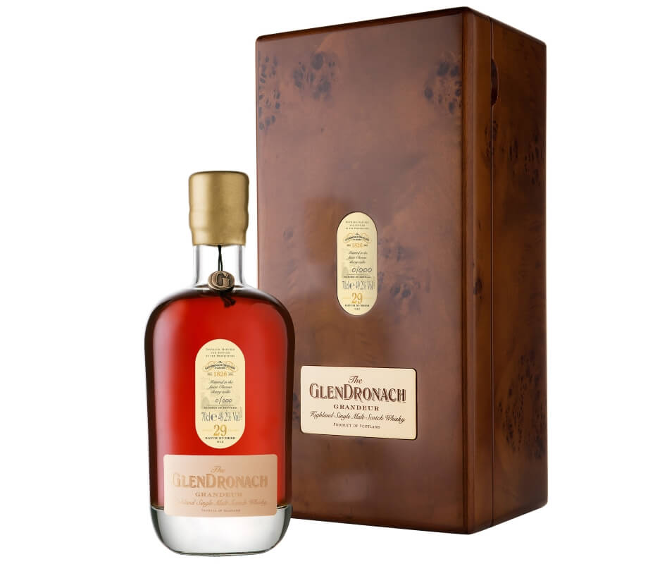 格蘭多納Grandeur系列第12批次29年威士忌商品照