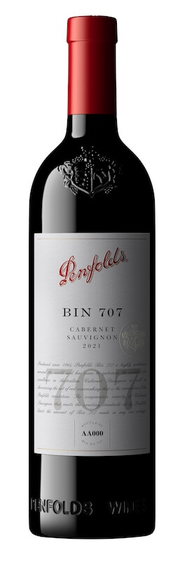 Penfolds奔富-2021-Bin707-紅葡萄酒