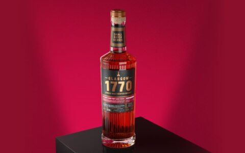格拉斯哥1770單一麥芽威士忌 紅酒桶x紅寶石波特桶形象照