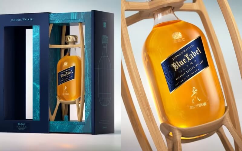 Johnnie Walker推出「藍牌Ultra」全世界最輕的玻璃酒瓶| 一飲樂酒誌