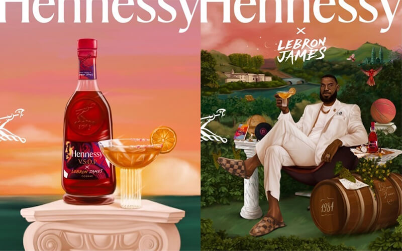 Hennessy x LeBron James コニャック 700ml 40% 新 モデル