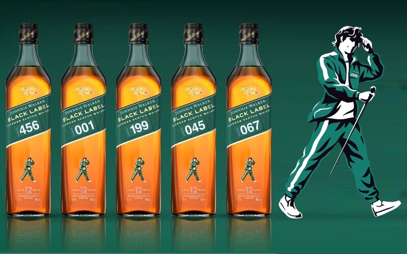 Johnnie Walker黑牌推出《魷魚遊戲》特殊包裝限量款威士忌| 一飲樂酒誌