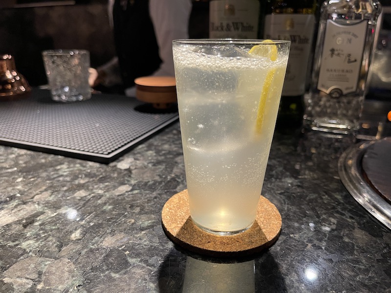 Bar明治-Gin-Fizz