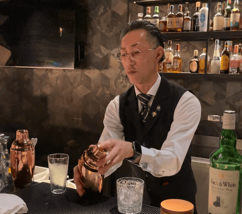 Bar明治 調酒師森光先生