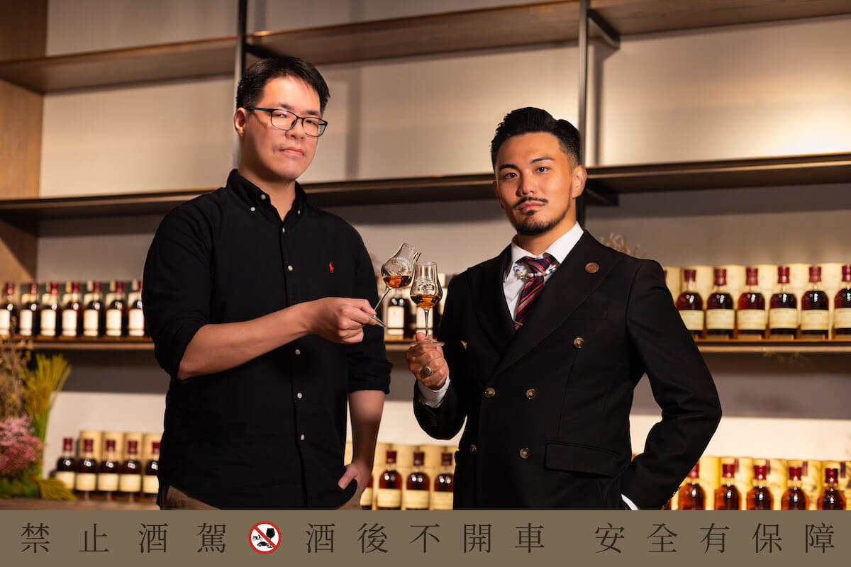 亞伯樂Abunadh品酩會-黑老闆與品牌大使Ian