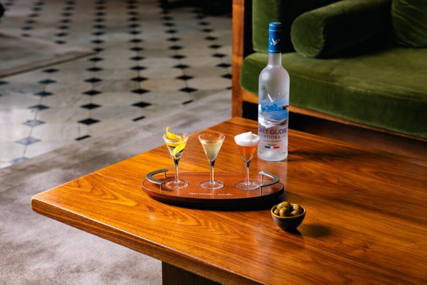 灰雁（Grey Goose）推出「Tiny Tinis」迷你馬丁尼酒單活動