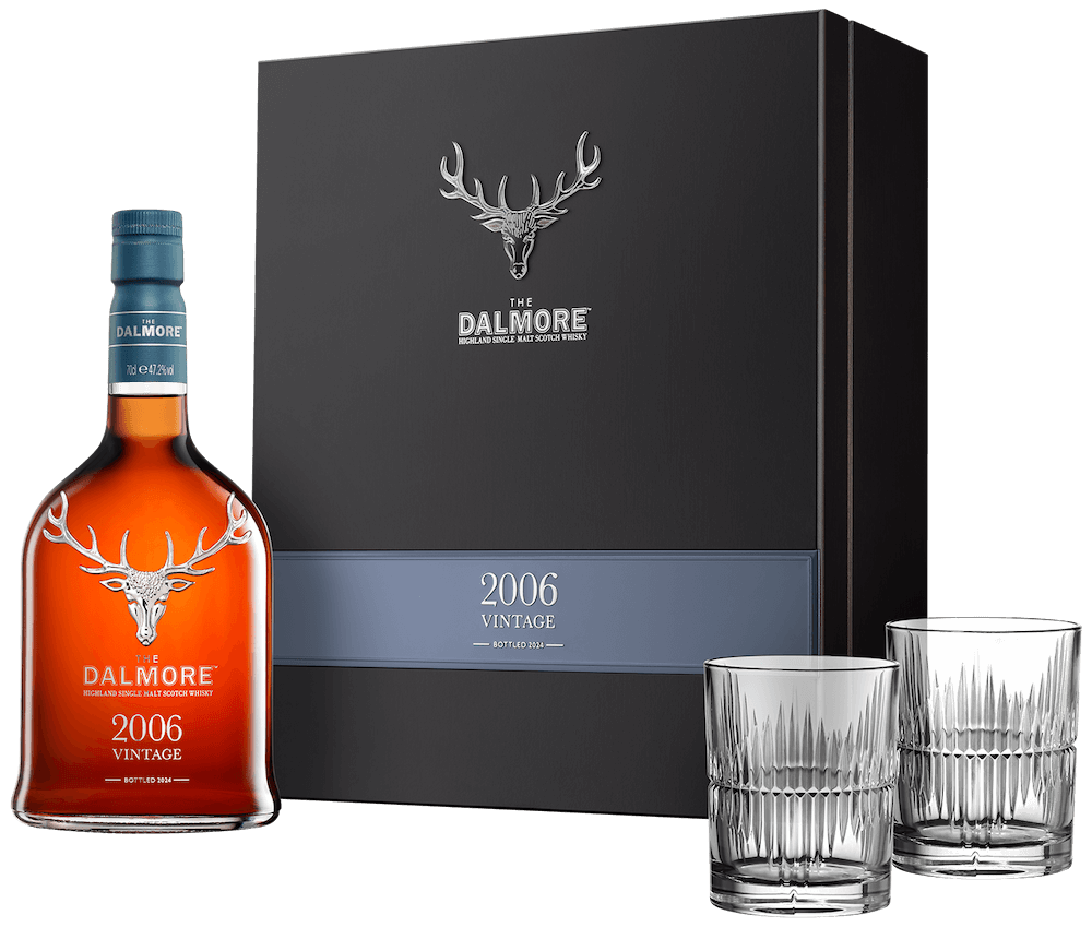 大摩典藏珍稀年份Vintage-2006-–-Bottled-2024附有Riedel威士忌對杯