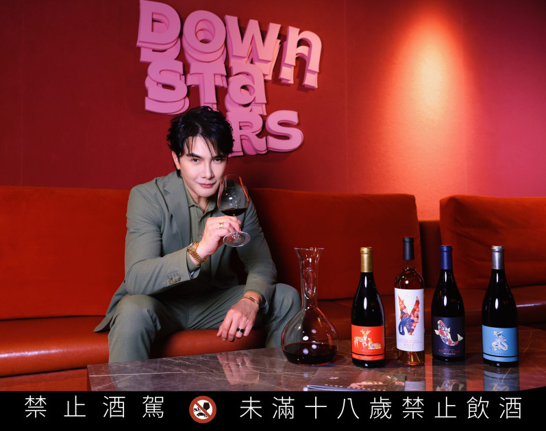 KANPAI加州乾杯酒莊首度邀請藝人謝佳見合作。