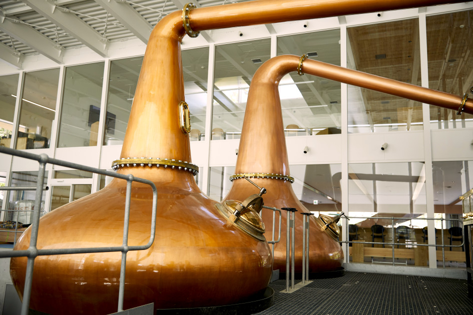 Komoro-Distillery-小諸蒸餾所向Forsyths訂製的一次與二次蒸餾器。