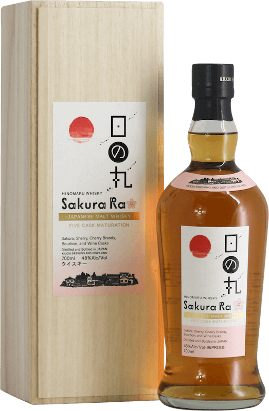 日之丸日本麥芽威士忌-Sakura-Ra櫻花木桶1
