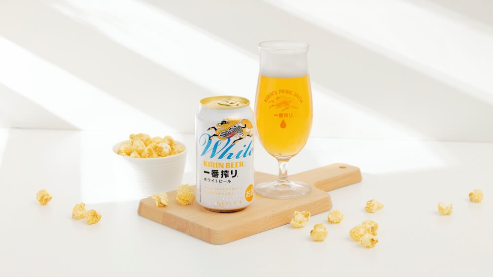 麒麟「一番搾白啤酒」_情境圖_02