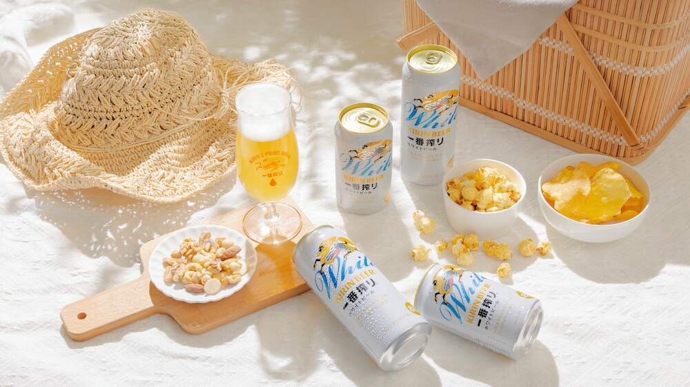 麒麟「一番搾白啤酒」_情境圖_03