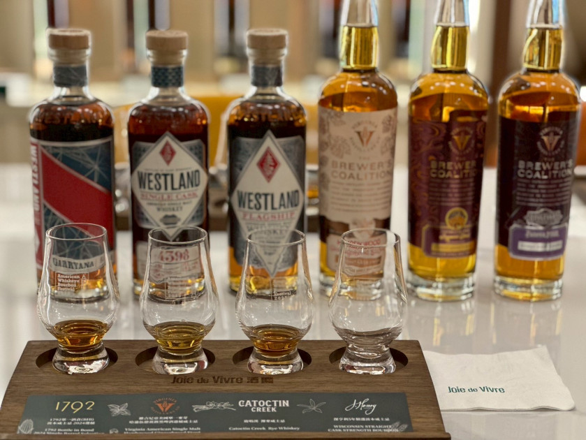 本屆美國單一麥芽新品項：威嵐台灣獨家限定桶#4398 及 維吉尼亞酒廠 精釀聯盟限定係列