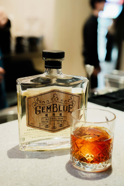 GEMBLUE BARREL GIN 藍寶石頂級過桶琴酒