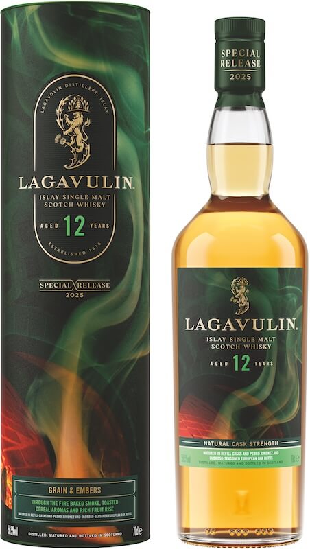 【參考圖片】穀焰餘香-GRAIN-EMBERS｜LAGAVULIN-樂加維林12年單一麥芽威士忌限量原酒_單品圖