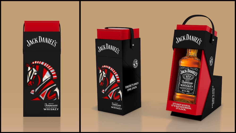 百富門2026年節禮盒_傑克丹尼Old-No.7馬年禮盒