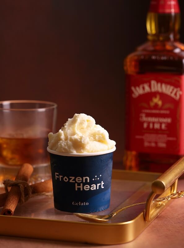 Jack-Daniel’s-傑克丹尼-×-Frozen-Heart-冬季限定「肉桂利口酒-Gelato」：冰與暖香在口中同時綻放-2