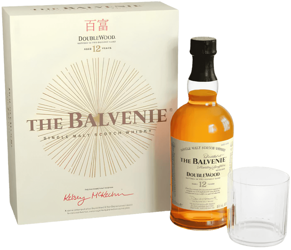 The-Balvenie百富12年雙桶單一麥芽威士忌-新年限定禮盒_商品圖