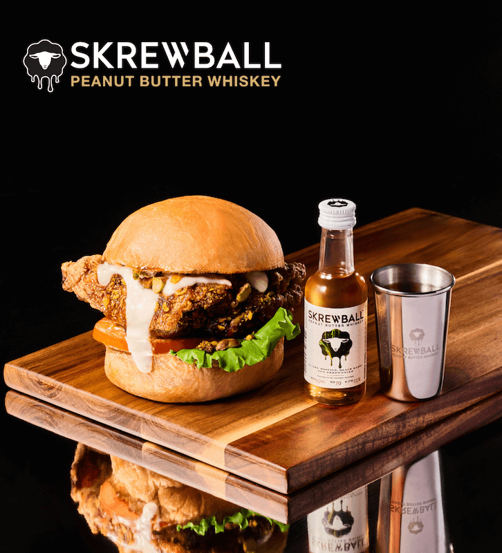 Skrewball花生狂人聯名Butcher-Burger屠夫漢堡