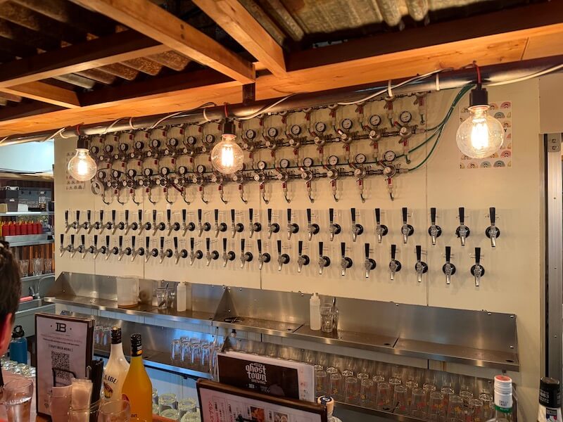 CRAFT-BEER-BAR-IBREW-店內tap