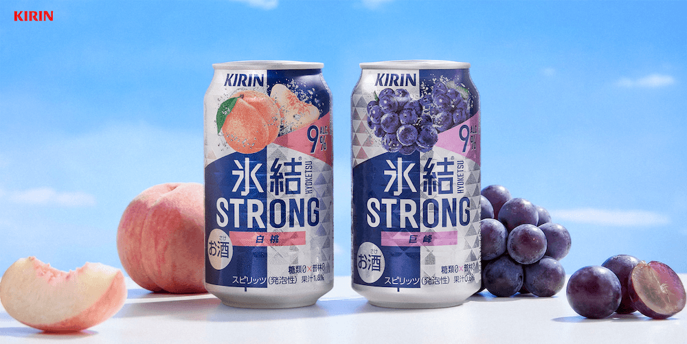 KIRIN冰結STRONG白桃「閃耀」登場_情境圖_01