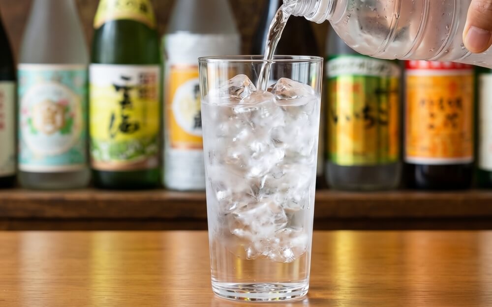 燒酎水割