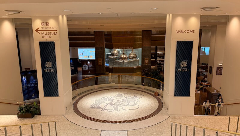 東京惠比壽啤酒紀念館-大廳入口