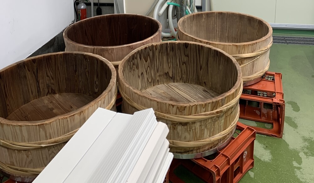 製作酒母的小木桶