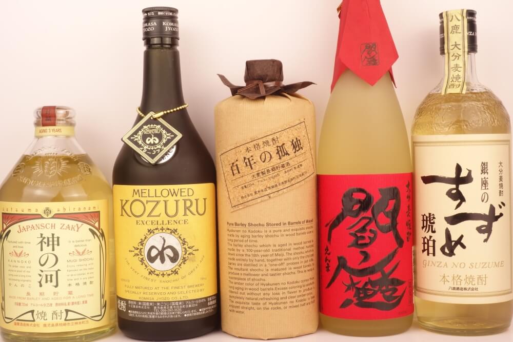 桶陳麥燒酎