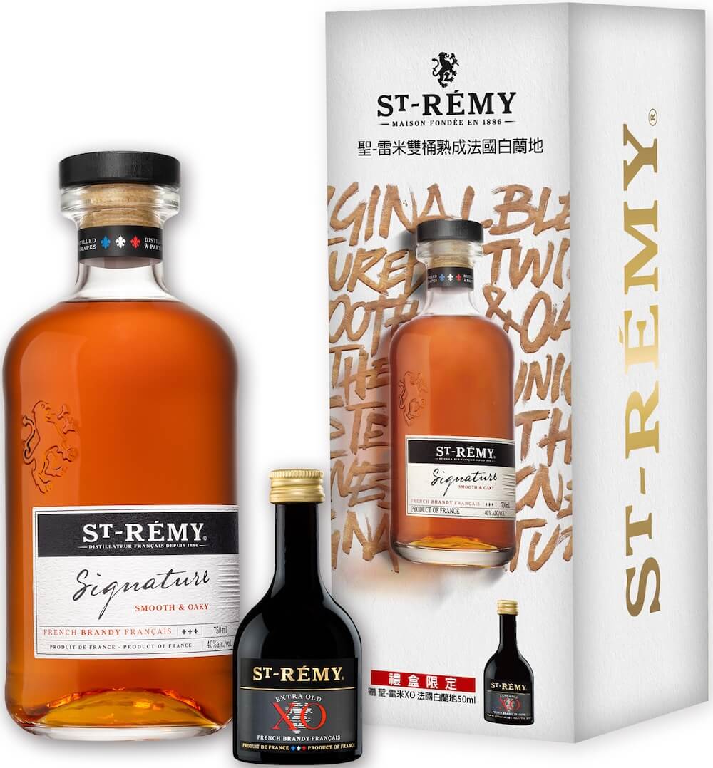 ST-RÉMY聖雷米雙桶熟成至尊限定禮盒_產品照