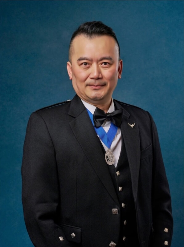 懷特馬凱大中華區總監Kenny-Wang先生榮膺Master-of-the-Quaich蘇格蘭威士忌雙耳執杯大師_情境圖_01
