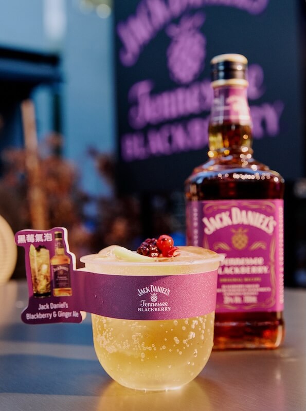 Jack-Daniel’s傑克丹尼田納西黑莓新品上市_黑莓氣泡Blackberry-Ginger-Ale
